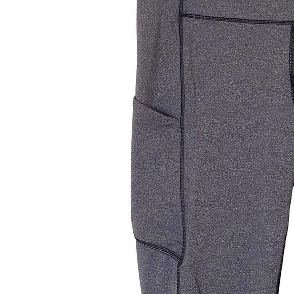 Lululemon Speed Up  Luxtreme 7/8 Tight Legging in Heathered Black, Size 6 - Picture 8 of 14